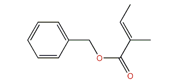 Benzyl (E)-2-methyl-2-butenoate